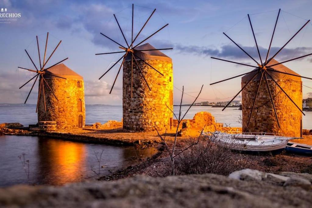 شقة Μεζονέτα Aikaterini N3 خيوس المظهر الخارجي الصورة